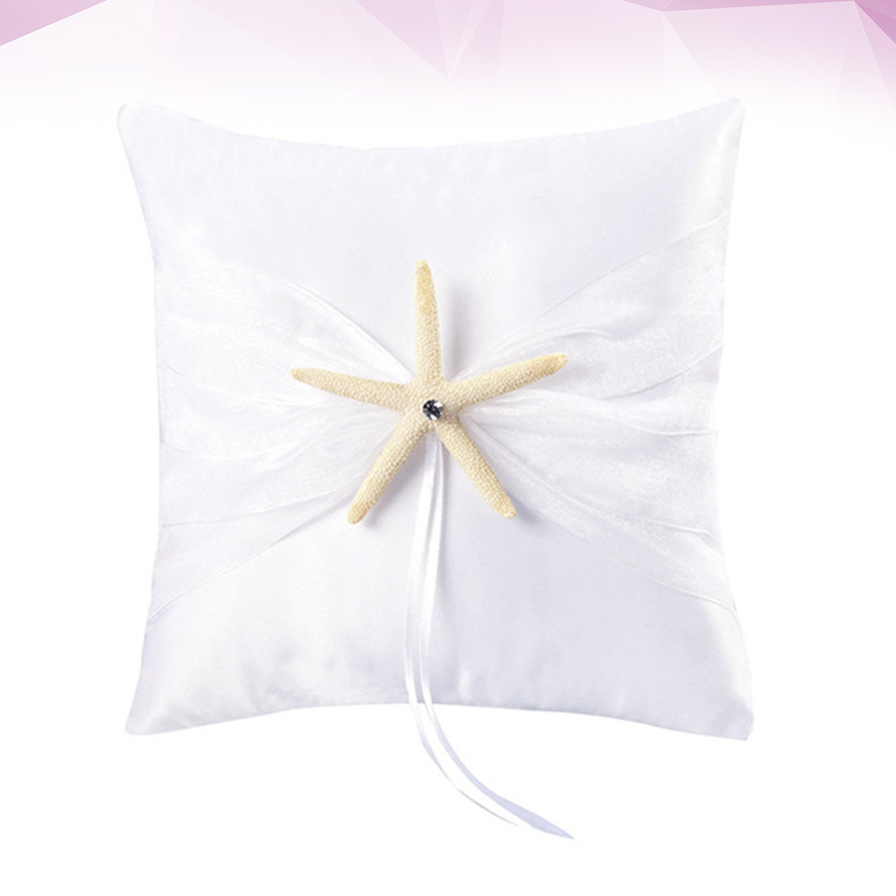 Ring Bearer Pillow - Romantyczna poduszka na obrączki ślubne w