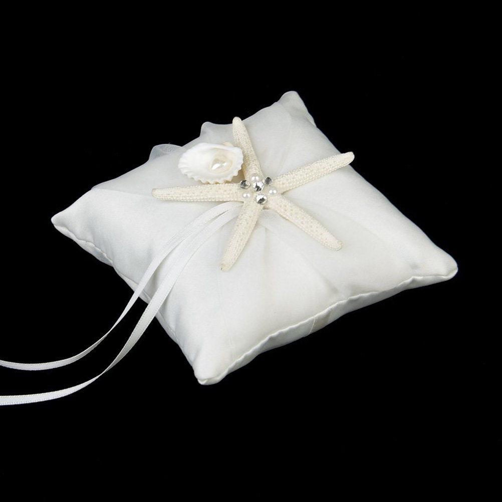 Ring Bearer Pillow - Poduszka na obrączki ślubne na plażę,