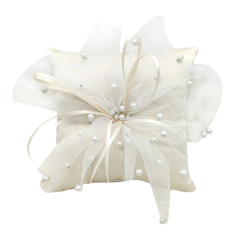 31BB ręcznie robione perły pod – Ring Bearer Pillow recenzja i cena