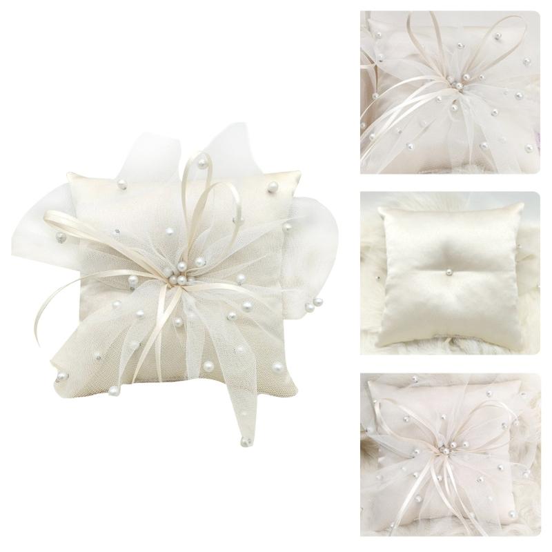 31BB ręcznie robione perły pod – Ring Bearer Pillow recenzja i cena
