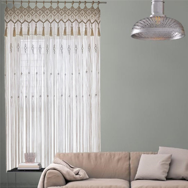 Ręcznie tkana bawełniana makra – Wedding Backdrop Curtain recenzja i cena