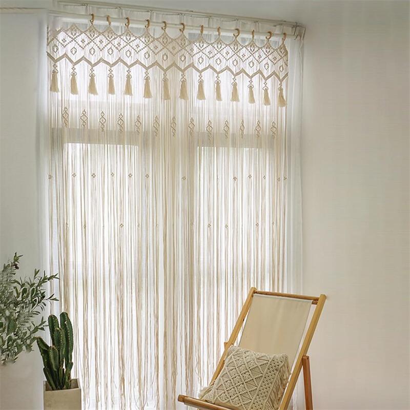 Ręcznie tkana bawełniana makra – Wedding Backdrop Curtain recenzja i cena