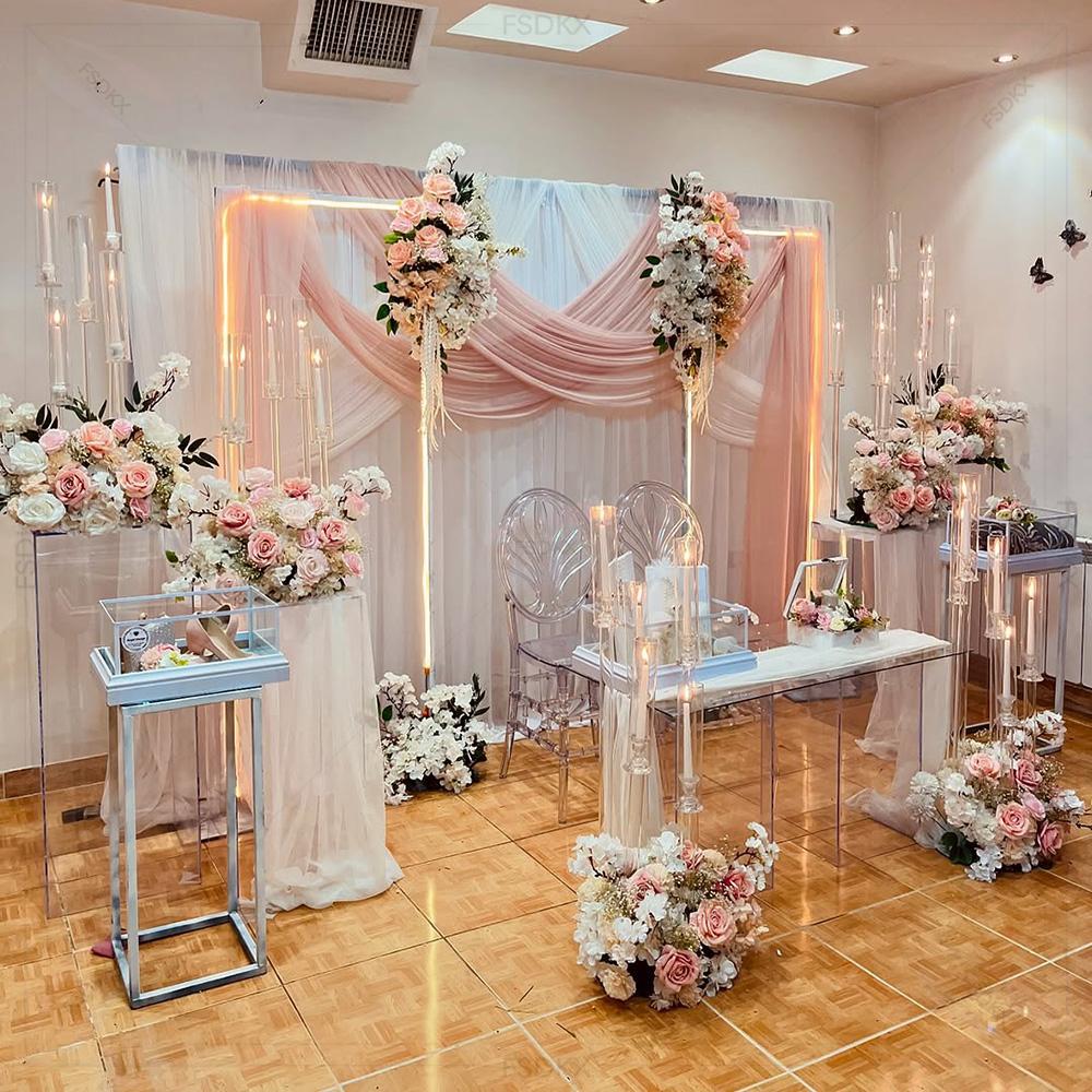 Hurtowe luksusowe, szyte na mi – Wedding Backdrop Curtain recenzja i cena