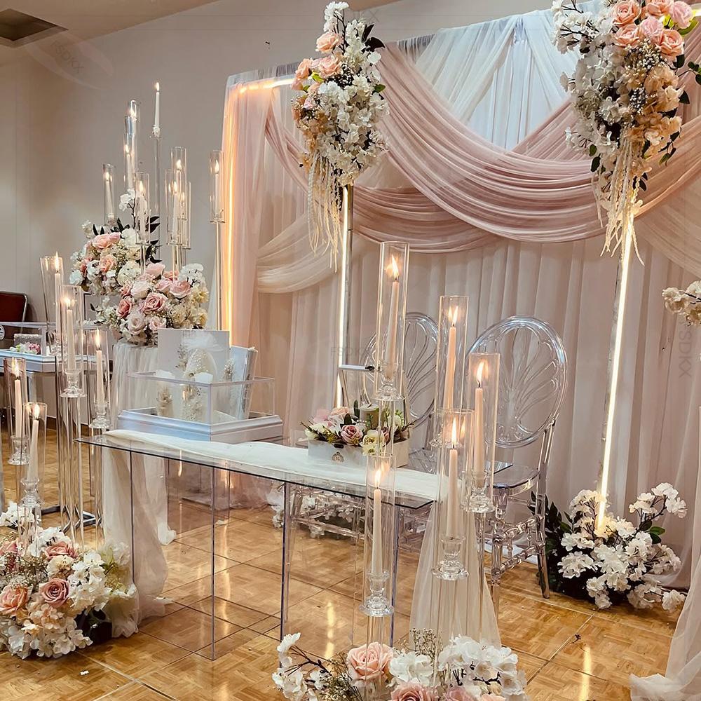 Hurtowe luksusowe, szyte na mi – Wedding Backdrop Curtain recenzja i cena
