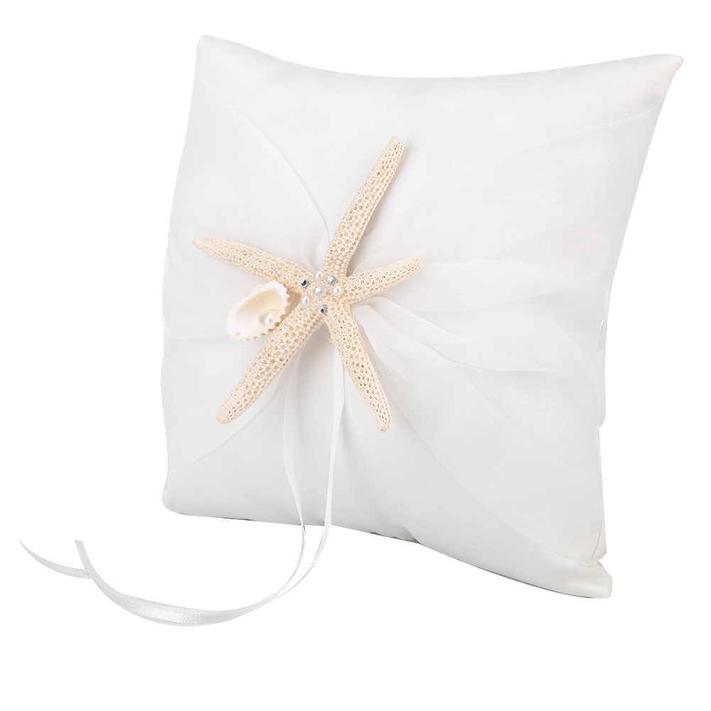 Poduszka na obrączki w kolorze – Ring Bearer Pillow recenzja i cena