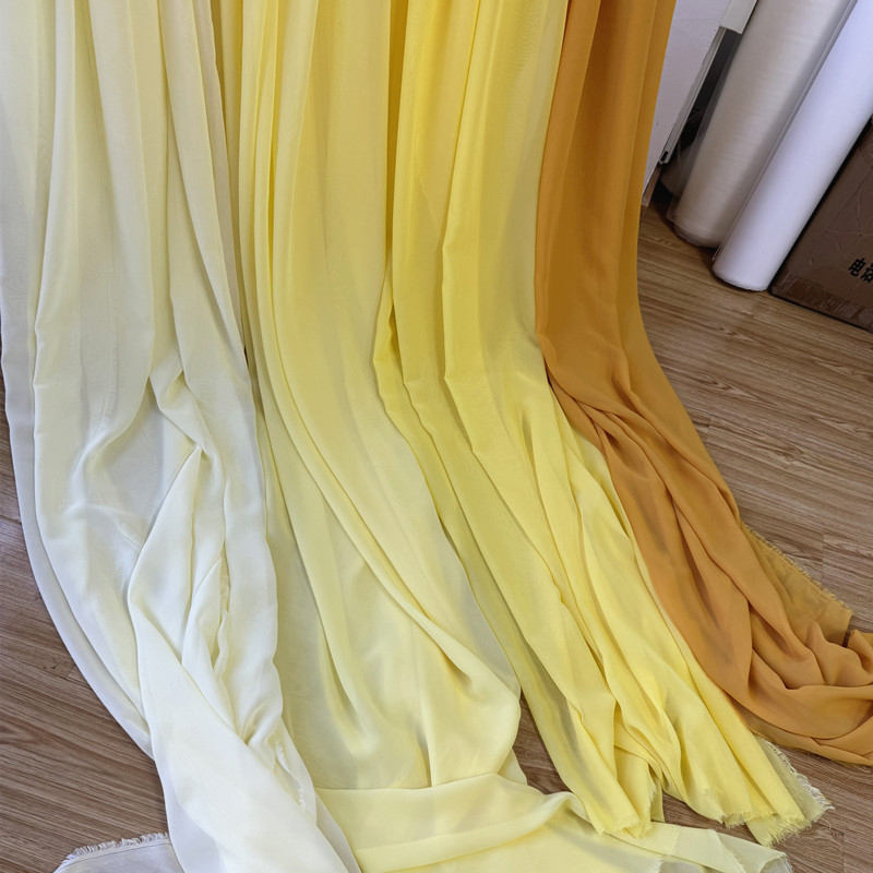 Biała żółta szyfonowa tkanina  – Wedding Backdrop Curtain recenzja i cena