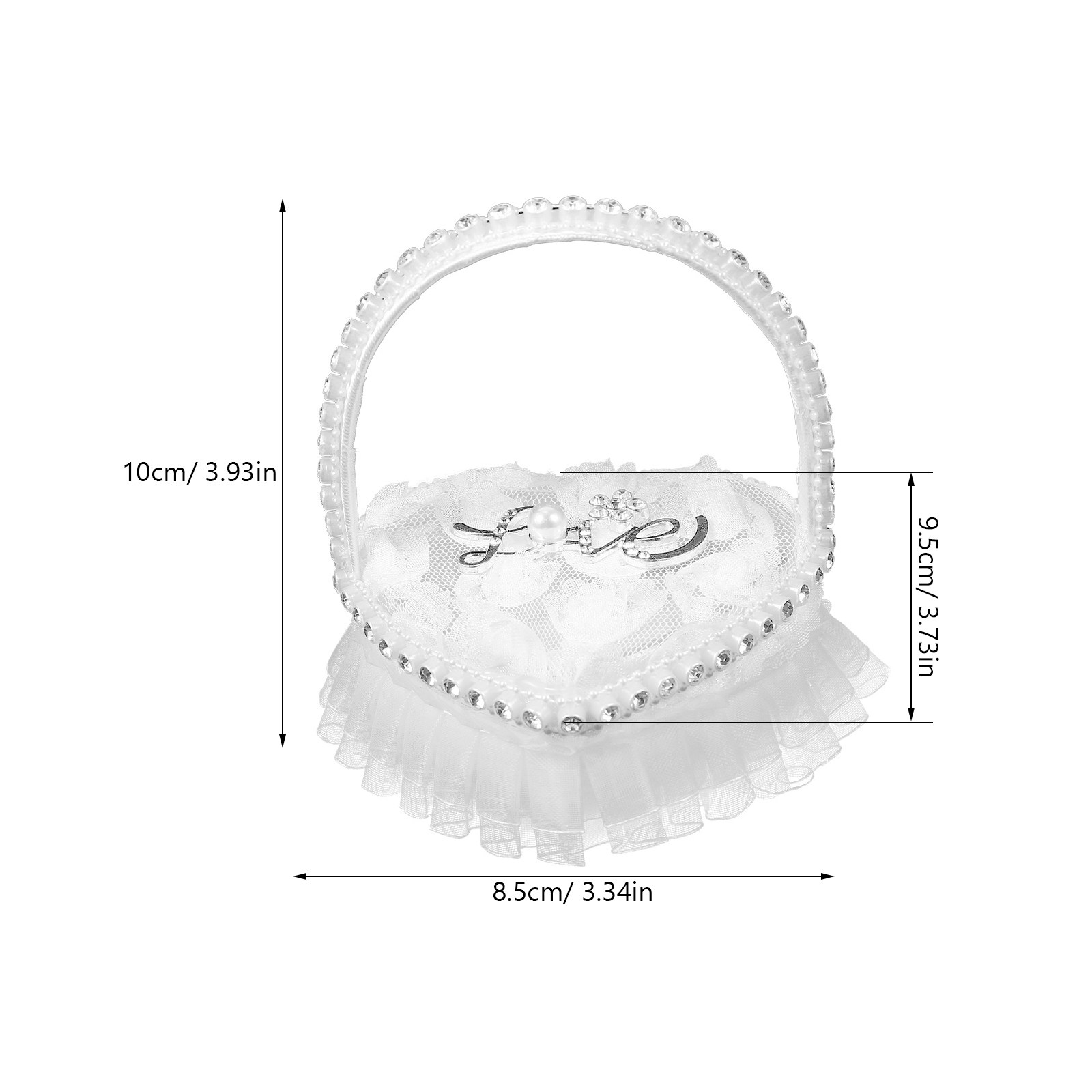 Poduszka ślubna na pierścionki – Ring Bearer Pillow recenzja i cena