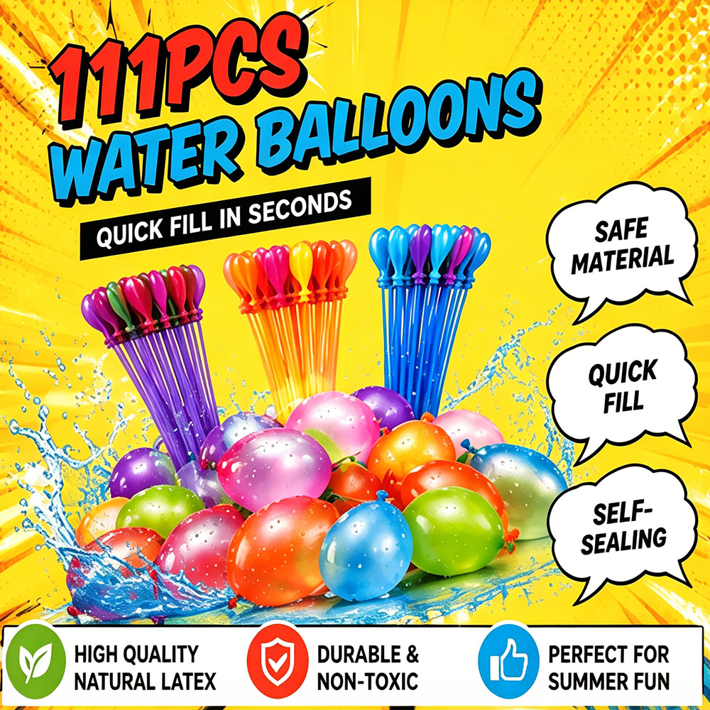 Zestaw 111 szt. balonów wodnyc – Wedding Water Supply recenzja i cena