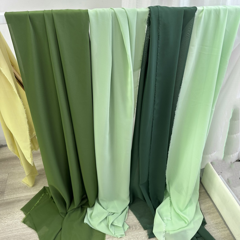Oliwkowy awokado zielona szyfo – Wedding Backdrop Curtain recenzja i cena