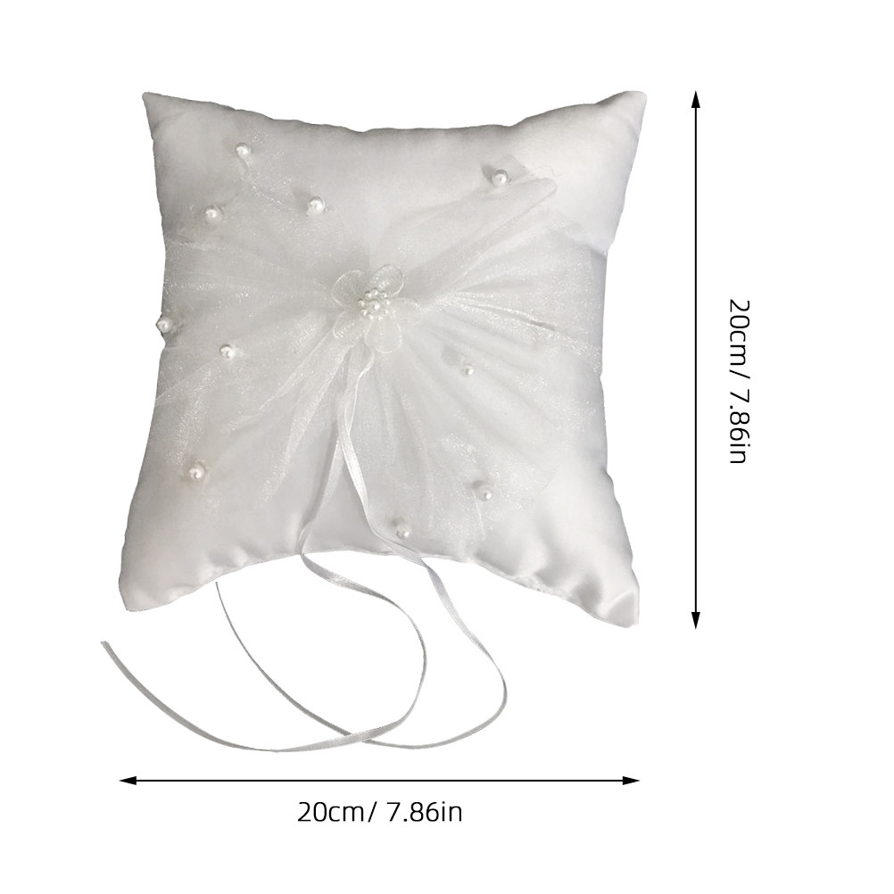 Poduszka na obrączki ślubna, m – Ring Bearer Pillow recenzja i cena