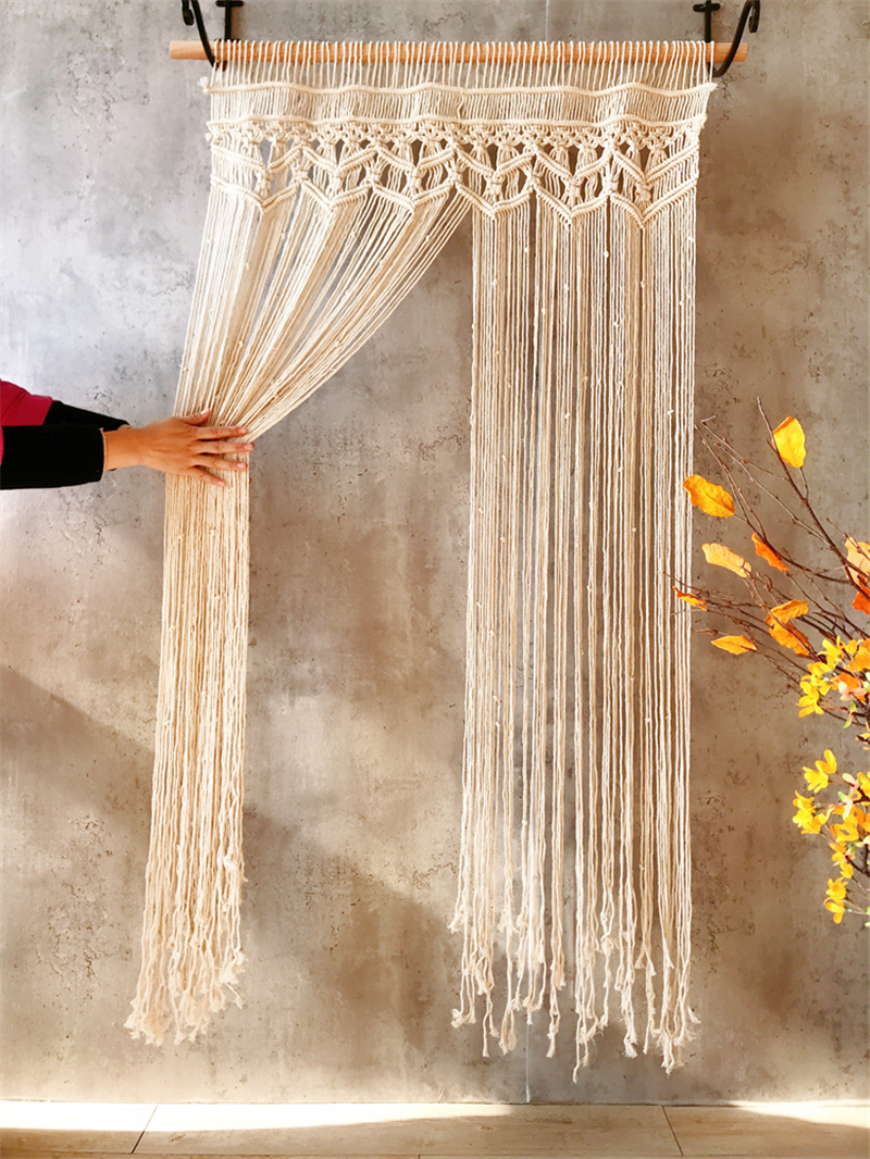 Ręcznie tkana bawełniana zasło – Wedding Backdrop Curtain recenzja i cena