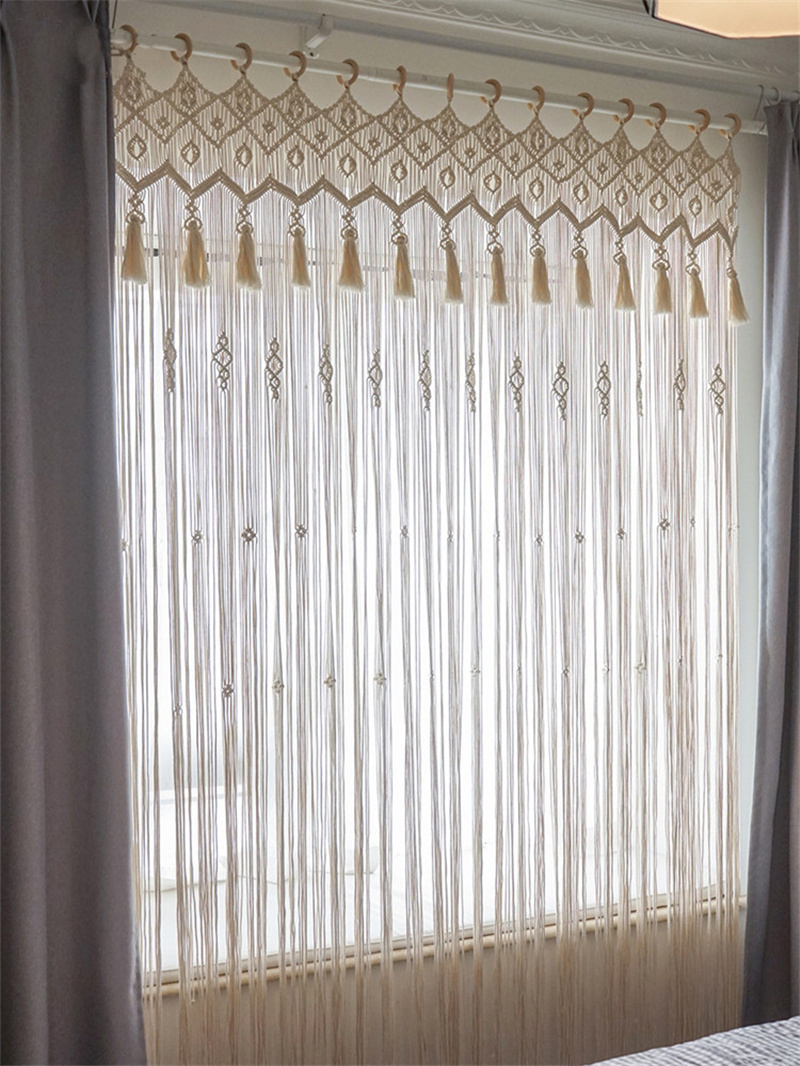Ręcznie tkana bawełniana zasło – Wedding Backdrop Curtain recenzja i cena