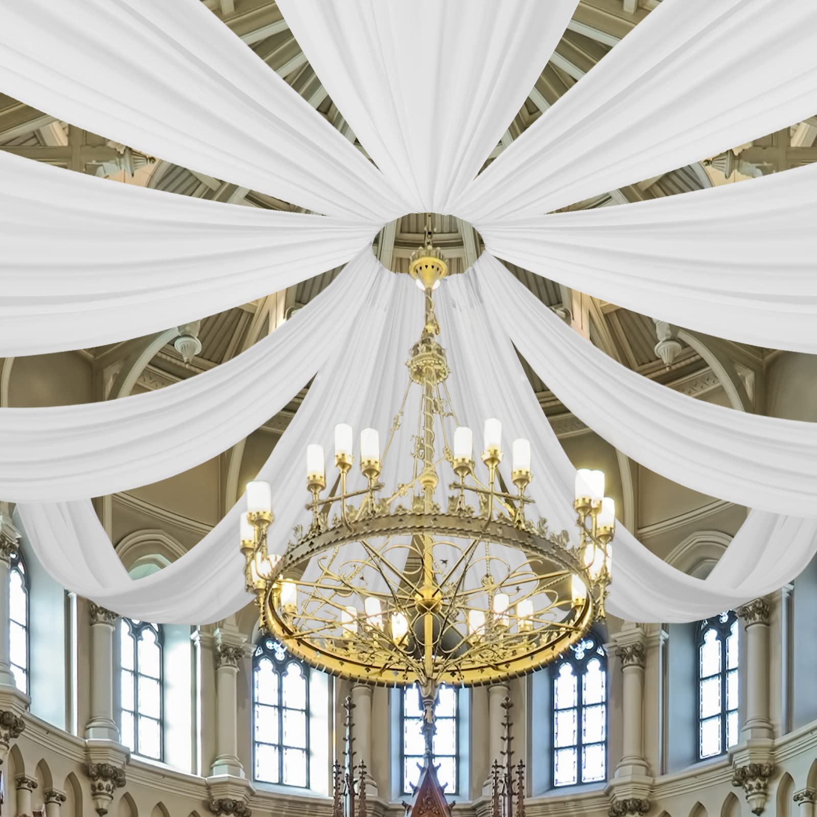 Łuk ślubny Zasłona sufitowa De – Wedding Backdrop Curtain recenzja i cena