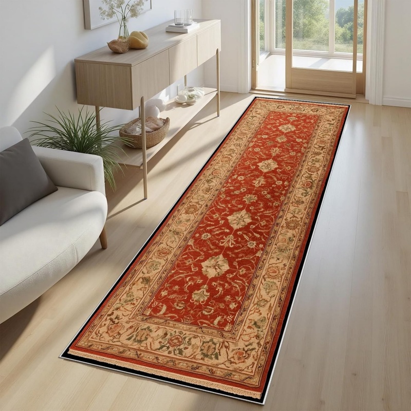 Orientalny biały dywan z motyw – Aisle Runner White recenzja i cena