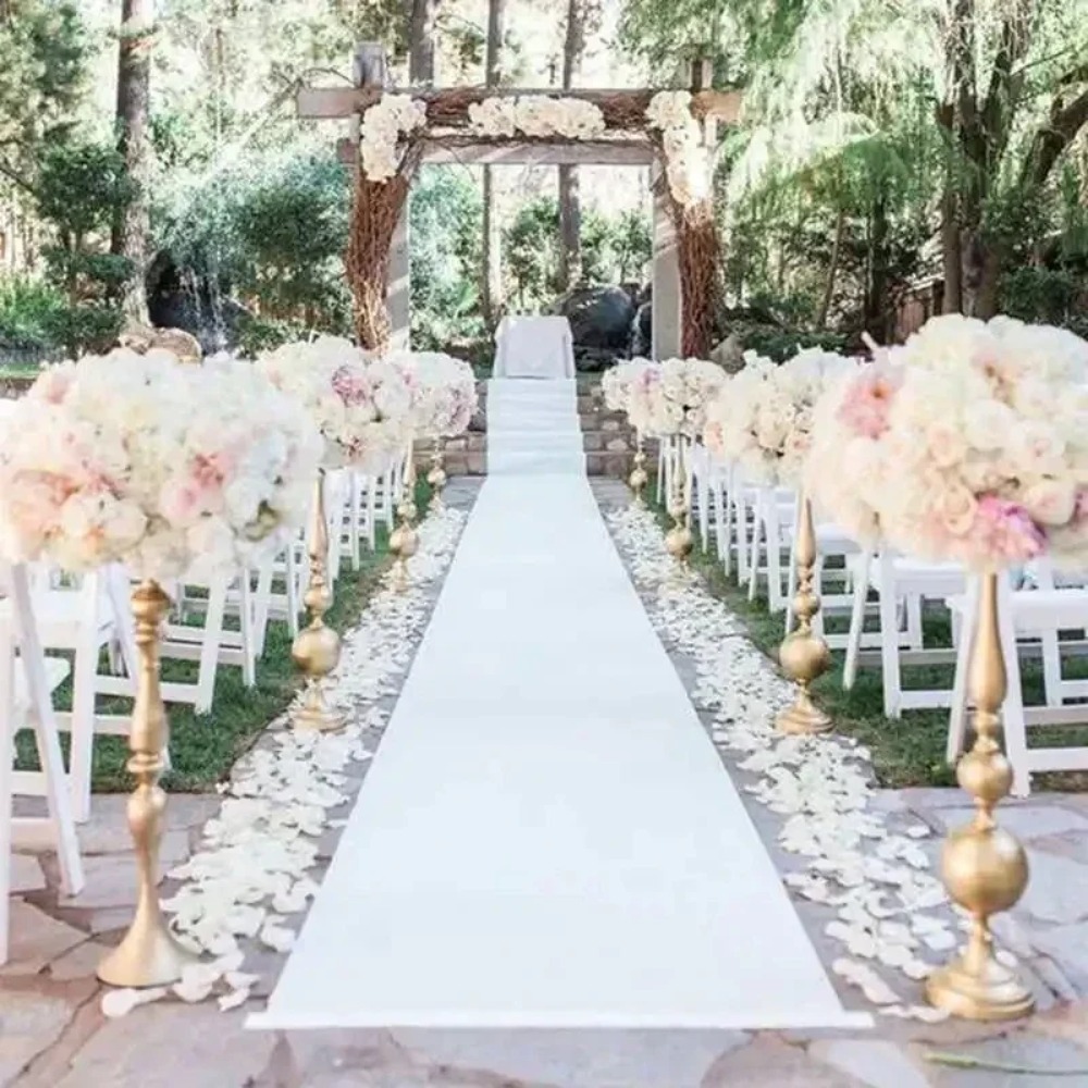 Elegancki dywan na przejście ś – Aisle Runner White recenzja i cena