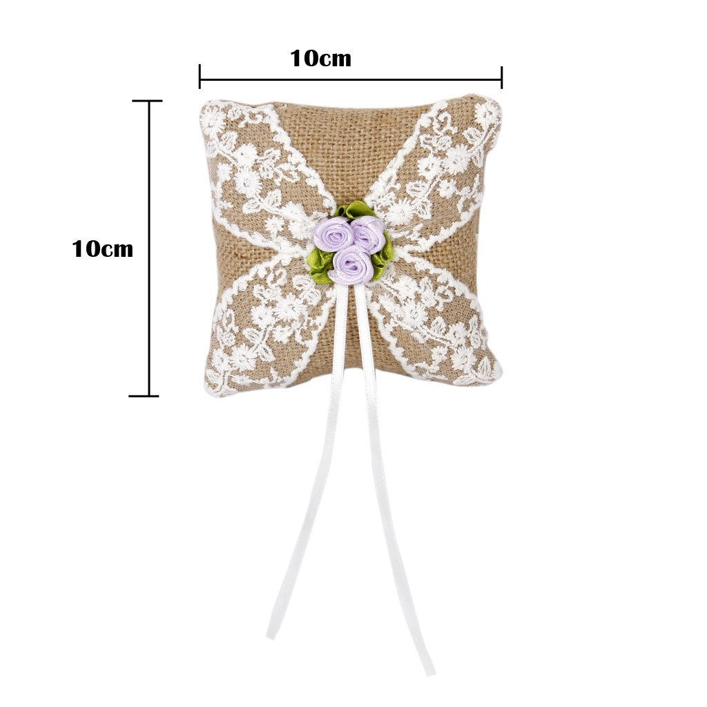 Poduszka na obrączki ślubne na – Ring Bearer Pillow recenzja i cena