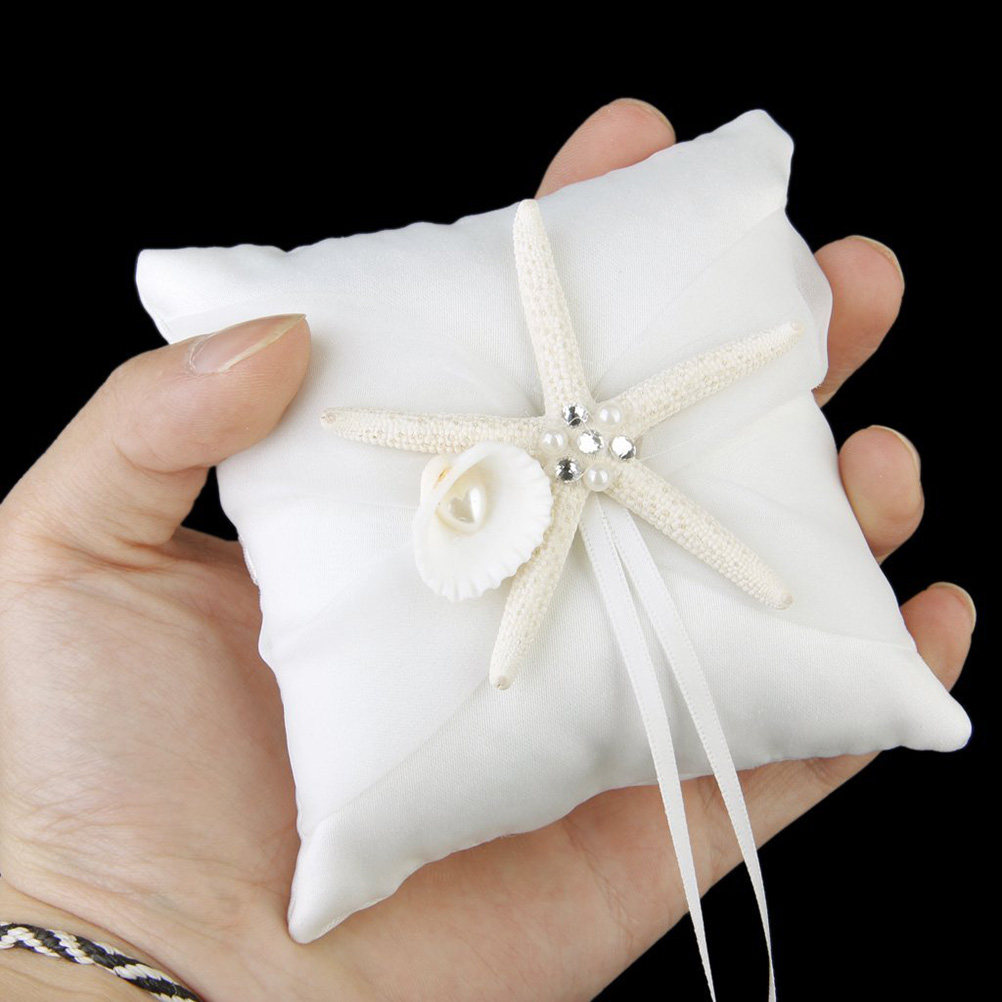 Poduszka na obrączki ślubne na – Ring Bearer Pillow recenzja i cena
