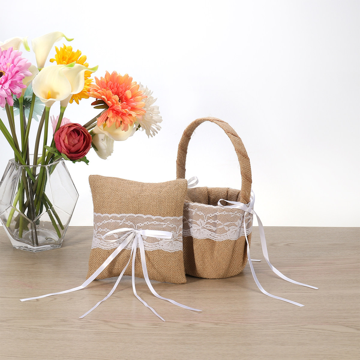 Zestaw 6 sztuk 6-calowych podu – Ring Bearer Pillow recenzja i cena